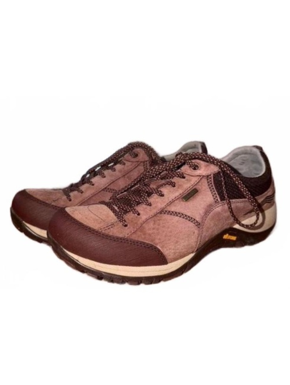 Dansko Paisley Waterproof Leather Sneakers Burgandy  EU38 US7.5–8 EUC